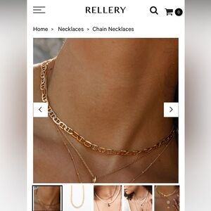 Ellery Gold Chain Necklace